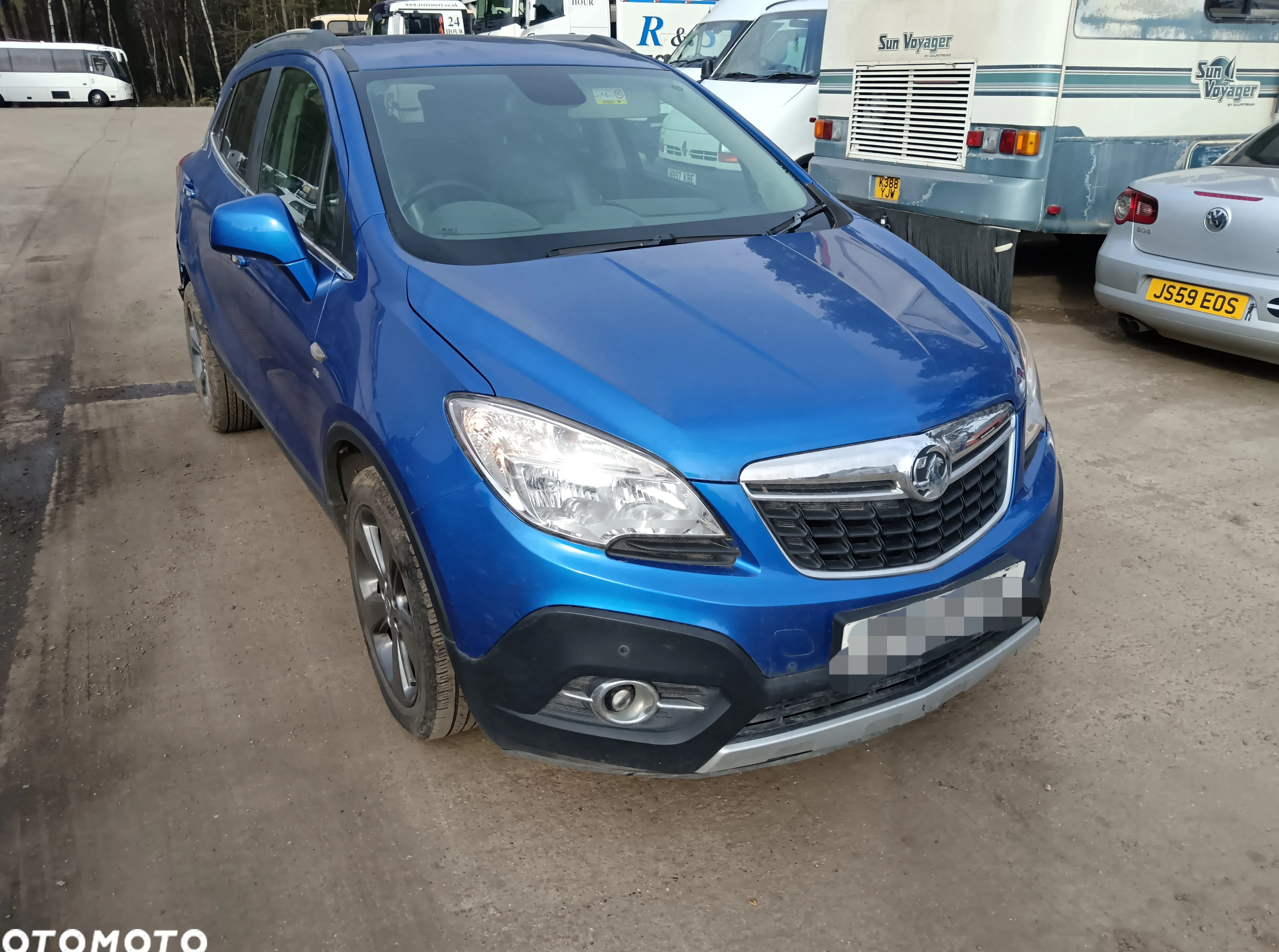 ostrzeszów Opel Mokka cena 9950 przebieg: 106000, rok produkcji 2014 z Ostrzeszów